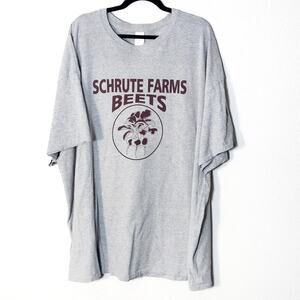Schrute Farms Beets Graphic Tee Black XL The Office Novelty